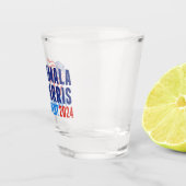 Kamala Harris für die Präsidentschaftswahl 2024 Schnapsglas (Rechts)