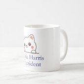 Kamala Harris für die Tasse von Präsident Kat (VorderseiteRechts)