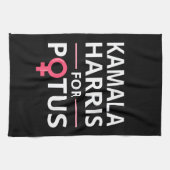 Kamala Harris für POTUS I Geschirrtuch (Horizontal)