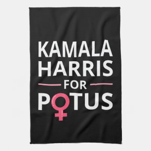 Kamala Harris für POTUS I Geschirrtuch