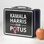Kamala Harris für POTUS I Metall Brotdose (Beispiel)