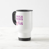 Kamala Harris für POTUS I Reisebecher (Vorderseite Links)