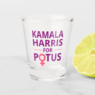 Kamala Harris für POTUS I Schnapsglas