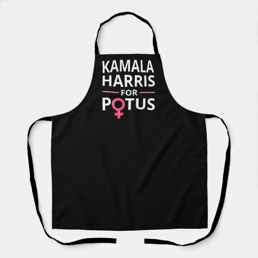 Kamala Harris für POTUS I Schürze (Vorderseite)
