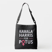 Kamala Harris für POTUS I Tragetaschen Mit Langen Trägern (Rückseite)