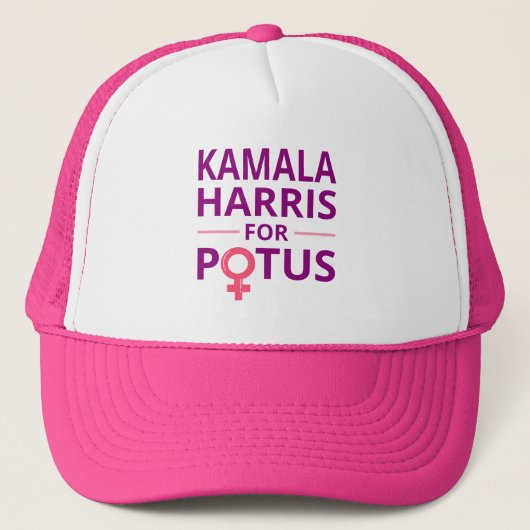 Kamala Harris für POTUS I Truckerkappe (Vorderseite)