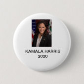 Kamala HArris für Präsident 2020 Button (Vorderseite)