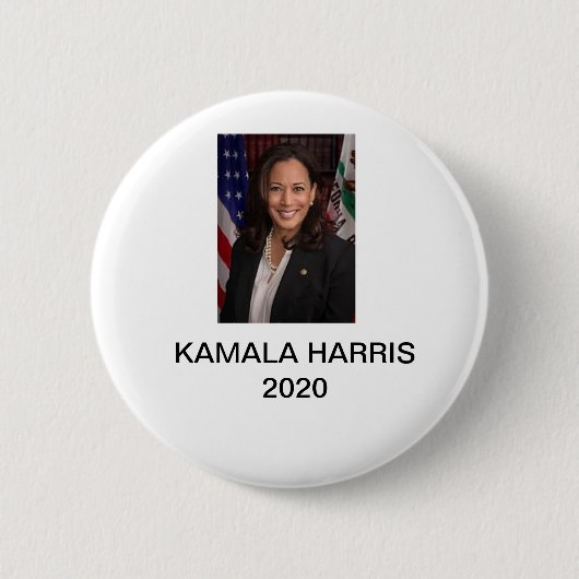 Kamala HArris für Präsident 2020 Button (Vorderseite)