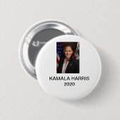 Kamala HArris für Präsident 2020 Button (Vorne & Hinten)