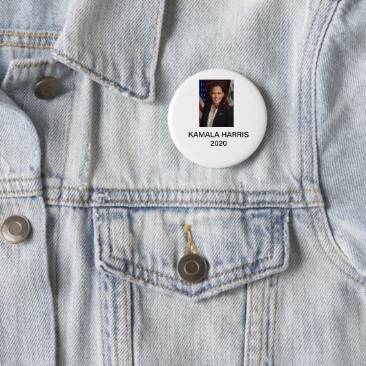 Kamala HArris für Präsident 2020 Button (Beispiel)