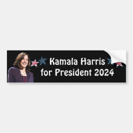Kamala Harris für Präsident 2024 Autoaufkleber