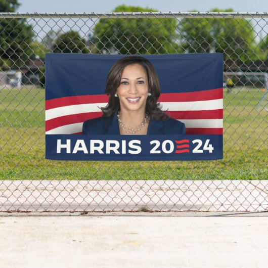 Kamala Harris für Präsident 2024 Banner (Insitu)