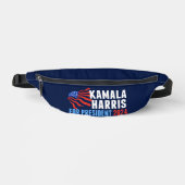 Kamala Harris für Präsident 2024 Blue Bauchtasche (Vorderseite)