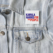 Kamala Harris für Präsident 2024 Button (Beispiel)