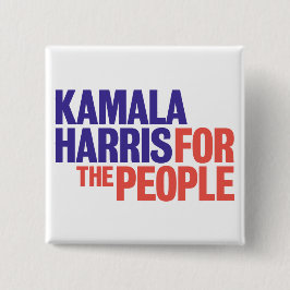 Kamala Harris für Präsident 2024 Button