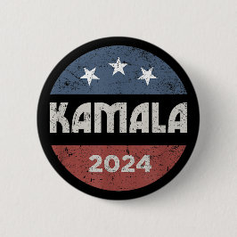 Kamala Harris für Präsident 2024 Button