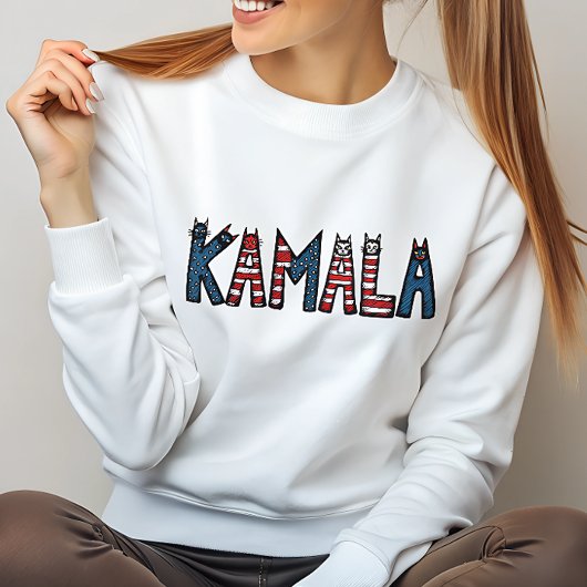 Kamala Harris für Präsident 2024 Sweatshirt