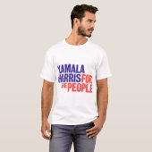 Kamala Harris für Präsident 2024 T-Shirt (Vorne ganz)