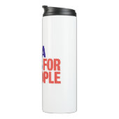 Kamala Harris für Präsident 2024 Thermosbecher (Nach rechts gedreht)