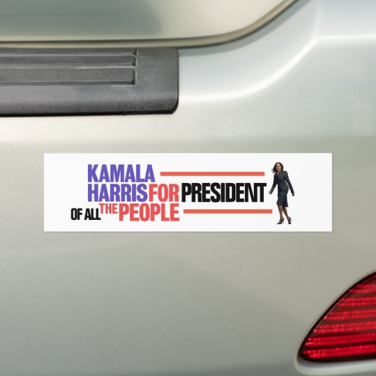 Kamala Harris für Präsident Autoaufkleber (Auf Auto)