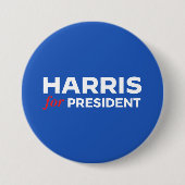 Kamala Harris für Präsident Button (Vorderseite)