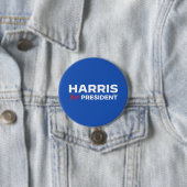 Kamala Harris für Präsident Button (Beispiel)