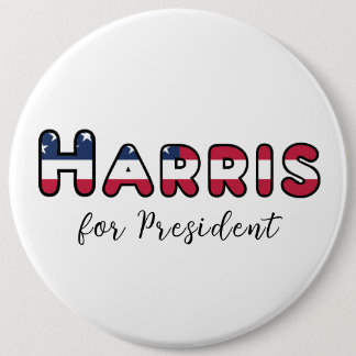 Kamala Harris für Präsident Button