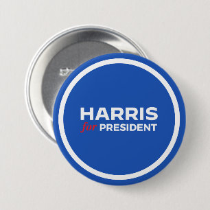 Kamala Harris für Präsident Button