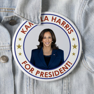 KAMALA HARRIS FÜR PRÄSIDENT! BUTTON