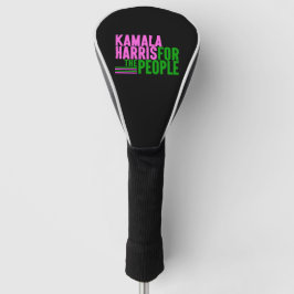 Kamala Harris für Präsident Gold Head Covers Golf Headcover