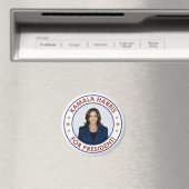 KAMALA HARRIS FÜR PRÄSIDENT MAGNET (In Situ (Geschirrspüler))