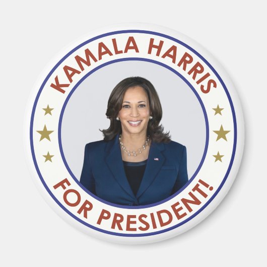 KAMALA HARRIS FÜR PRÄSIDENT MAGNET (Vorne)