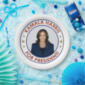 KAMALA HARRIS FÜR PRÄSIDENT! PAPPTELLER (Party)