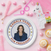 KAMALA HARRIS FÜR PRÄSIDENT! PAPPTELLER (Party)