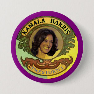 Kamala Harris für Präsidenten 2016 Button