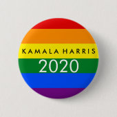 Kamala Harris für Präsidenten 2020 Button (Vorderseite)