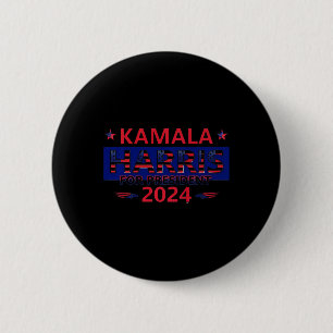 Kamala Harris für President 2024 Yard Sign Design Button