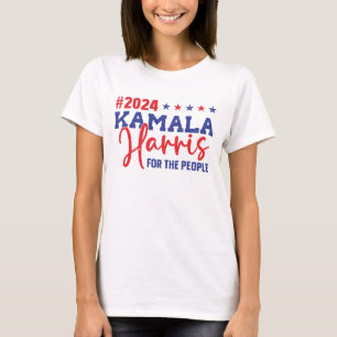 Kamala Harris für The People Präsidentin 2024 T-Shirt