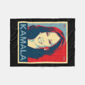 Kamala Harris für Vizepräsident 2020 Fleecedecke (Vorderseite (Horizontal))