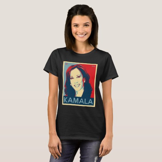 Kamala Harris für Vizepräsident 2020 T-Shirt (Vorne ganz)