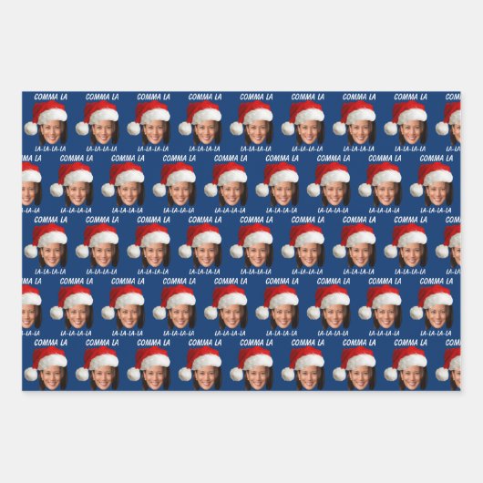 Kamala Harris Geschenkpapier Set (Vorderseite 3)