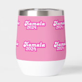 Kamala Harris Girly Pink Logo 2024 (Rückseite)