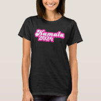 Kamala Harris Girly Pink Logo 2024