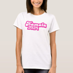 Kamala Harris Girly Pink Logo 2024 T-Shirt