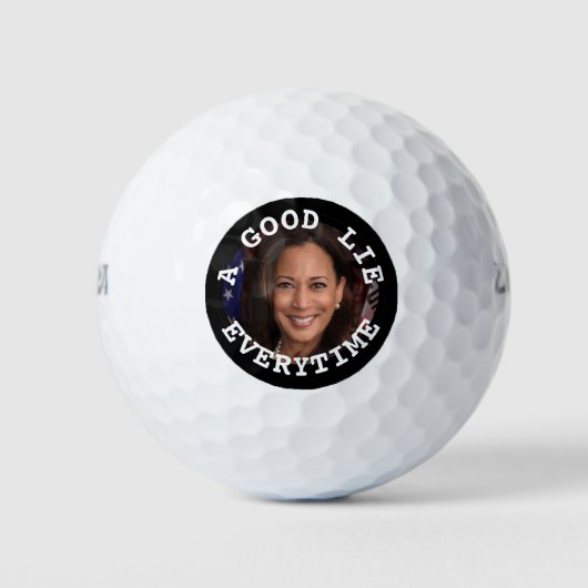 Kamala Harris Good Lie Golfball (Vorderseite)