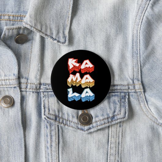 Kamala Harris Graffiti Button (Beispiel)