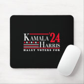 Kamala Harris Haley Wähler für Mousepad (Mit Mouse)