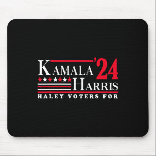 Kamala Harris Haley Wähler für Mousepad