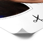 KAMALA HARRIS Halloween Mask Poster (Ecke)