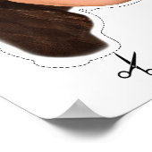 KAMALA HARRIS Halloween Mask Poster (Ecke)